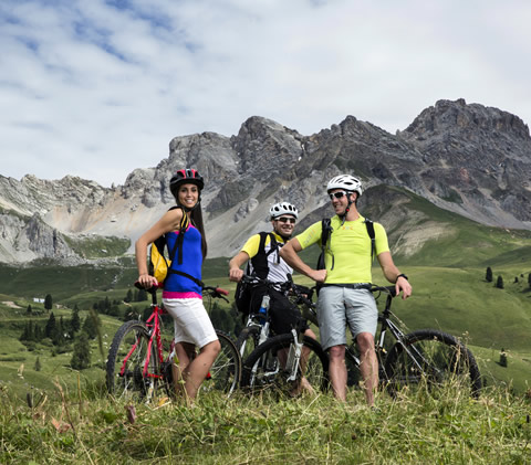 Vacanze in Mountain Bike sulle Dolomiti della Val di Fassa